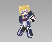 【Minecraft】アデーレ・バルフェットのスキン作ってみた