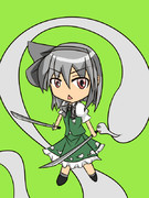 妖夢タソ塗らせていただきました！