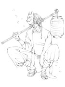 お面 ニコニコ静画 イラスト