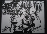 【切り絵】織田信奈