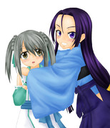 十兵衛ちゃんと半兵衛ちゃん