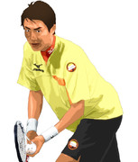 『ホモォを時速200kmのサーブで打ったらどうなるの？』っと。