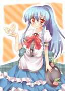 ポニーテールな天子ちゃん