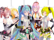 【MMD】初音ミク５周年おめでとう！【初音ミク生誕祭】