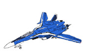 【落書き】VF-25G メサイアバルキリー（ミシェル機）