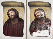 あのキリスト像をまじめに修復したらこうなる。