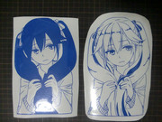 初音ミク切り絵