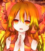 秋ですね、霊夢さん【塗らせていただきました！】