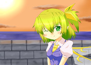 「夏ももうおわりね・・・」