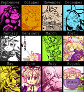 八雲紫で絵師進化録