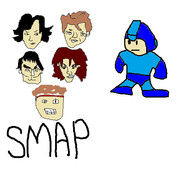 ロックマン&SMAP　【ドスコイ新世界】