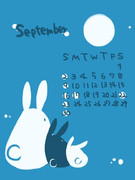 ９月カレンダー
