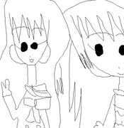 未海ちゃんときらりちゃん