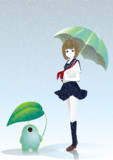 セーラー少女と雨降り宇宙人