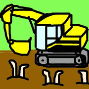 ユンボ ニコニコ静画 イラスト