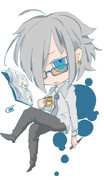 眼鏡男子 ニコニコ静画 イラスト