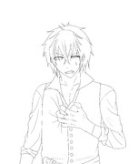 吸血衝動　洋装(線画)