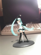 我が家のミクさんがフィギア化したようです。【実写+MME】