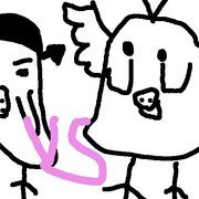 キイロイトリの天使VS悪魔