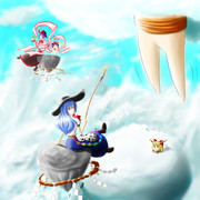 暇をもてあました天人のあそび