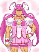 キュアハッピー描いたったwww