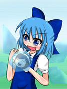 ⑨月なので毎日チルノを描くことにした。2年目の22日目