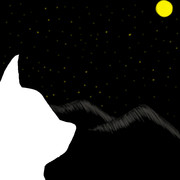猫と星