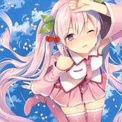 桜ミク ニコニコ静画 イラスト