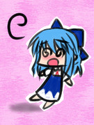 ⑨月なので毎日チルノを描くことにした。2年目の25日目