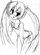 水着の紐が・・・