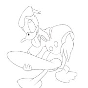 オナルドの塗り絵