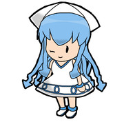 ペーパーマリオ風イカ娘