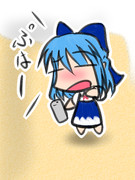 ⑨月なので毎日チルノを描くことにした。2年目の28日目