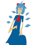 ガチで絵を描いたこと無い俺が東方のチルノを描いてみた【1作目】