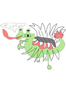 ガチで絵を描いたこと無い俺がヨッシー的なでっていうを描いてみた【3作目】