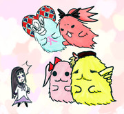 魔法少女はモフモフになる世界