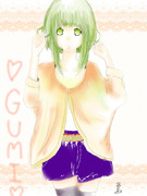 １４歳がSAIではじめてGUMIを描いてみた