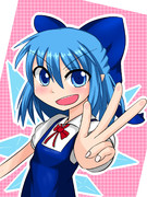 ⑨月なので毎日チルノを描くことにした。2年目の30日目