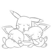 ピチュー兄弟 ニコニコ静画 イラスト