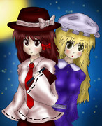 【塗らせていただいた】秘封倶楽部【あれ？普通じゃん】