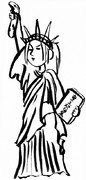 自由の女神 ニコニコ静画 イラスト