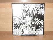 初ステッカー　ねねちゃん