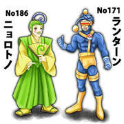 頭から何か出ているとのがた