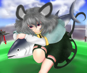 魚符「マグロラグビー」