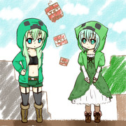 クリーパーカー ニコニコ静画 イラスト