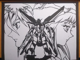 【切り絵】「あなたに、力を…」