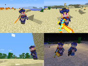 マインクラフト「LittleMaid用イフリート改娘スキン」