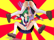 東方MMDバスター#003　セーラーＶＳブレザー