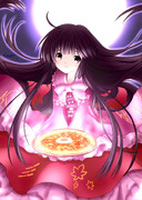 かすみあきらさんの線画を塗ってみた