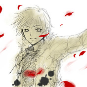 あかく咲く声 ニコニコ静画 イラスト
